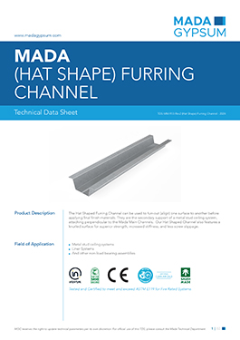 (Hat Shape) Furring Channel